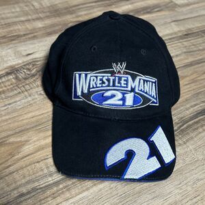 WWE Wrestlemania 21 Official Hat Wrestlemania Goes Hollywood 2005 Staples Center